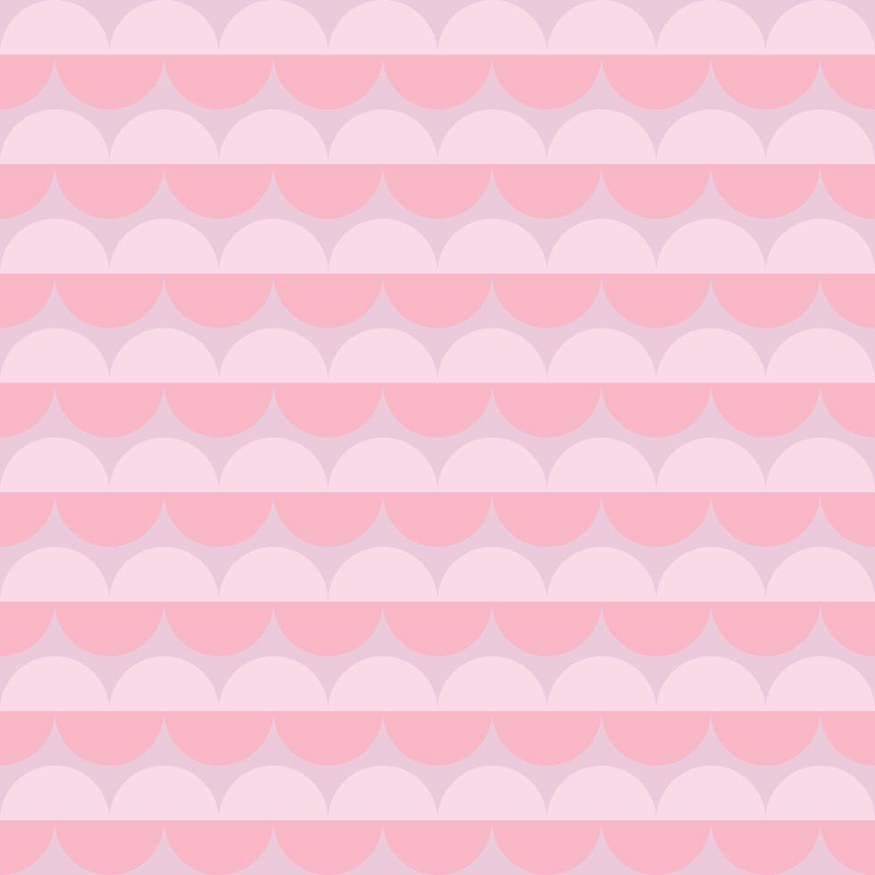 Pastel pink geometric abstract pattern vector
