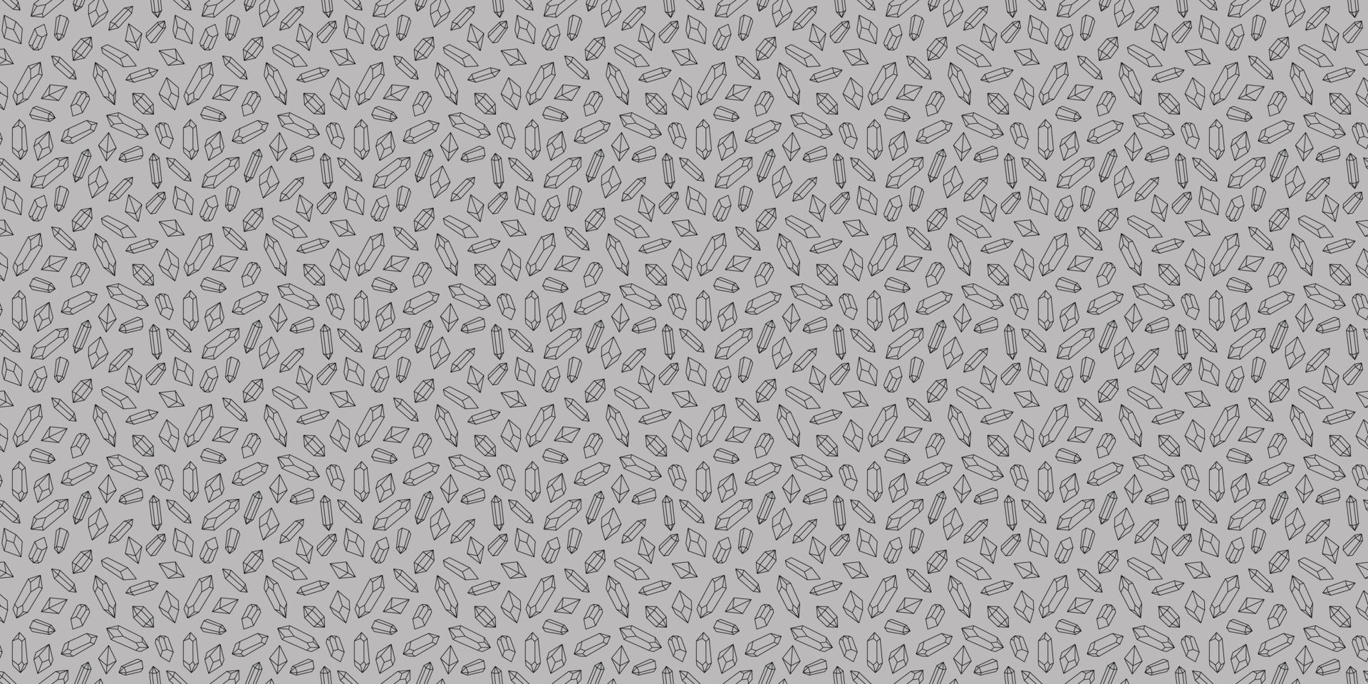 Seamless crystal repeat pattern vector background