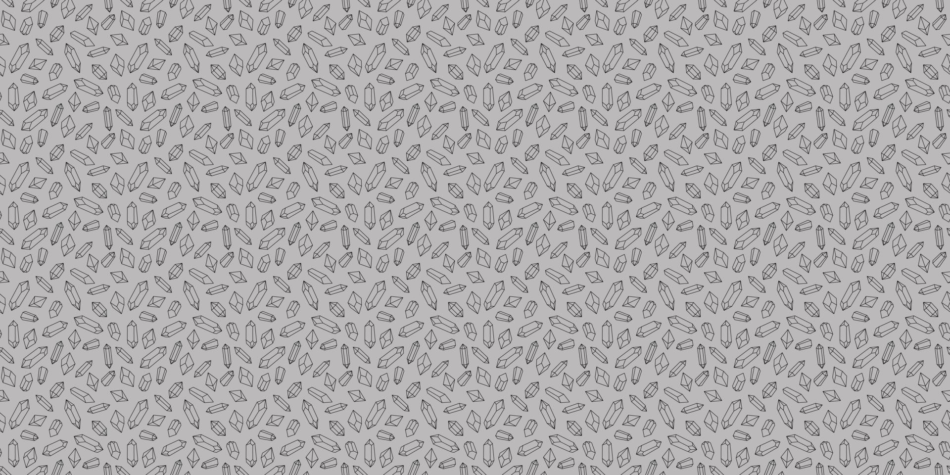 Seamless crystal repeat pattern vector background