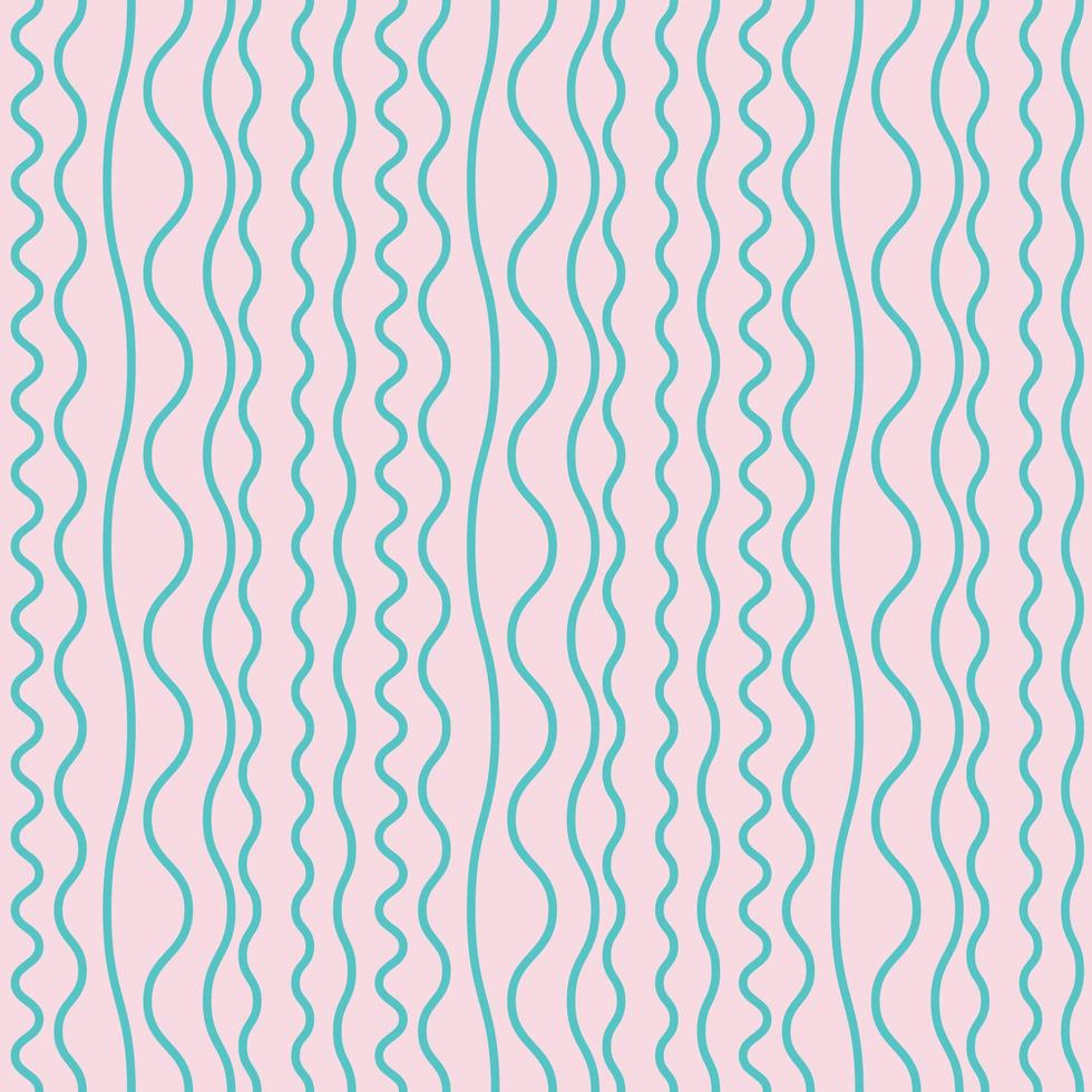 Blue and pink vector pattern with stripes
