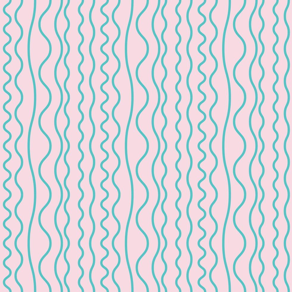 Blue and pink vector pattern with stripes