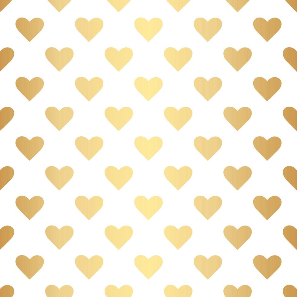 Geometric gold seamless repeat pattern background, gold and white wallpaper. vector