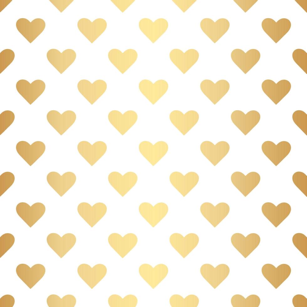 Geometric gold seamless repeat pattern background, gold and white wallpaper. vector