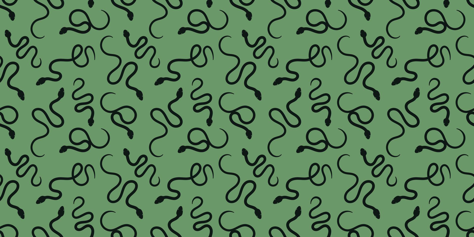 Snake repeat pattern design, vector background 16181882 Vector Art