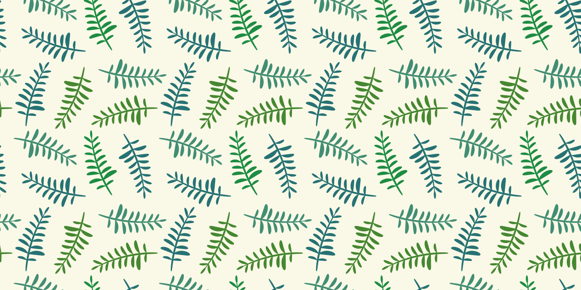 Seamless vector background with fern leaves 16181898 Vector Art at Vecteezy