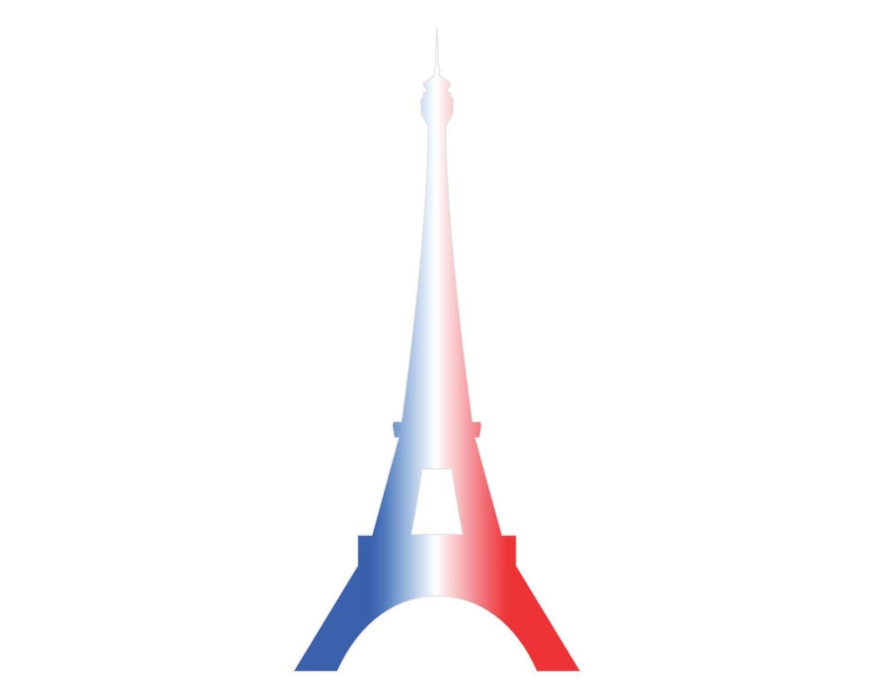 Ilustración de vector de torre eiffel