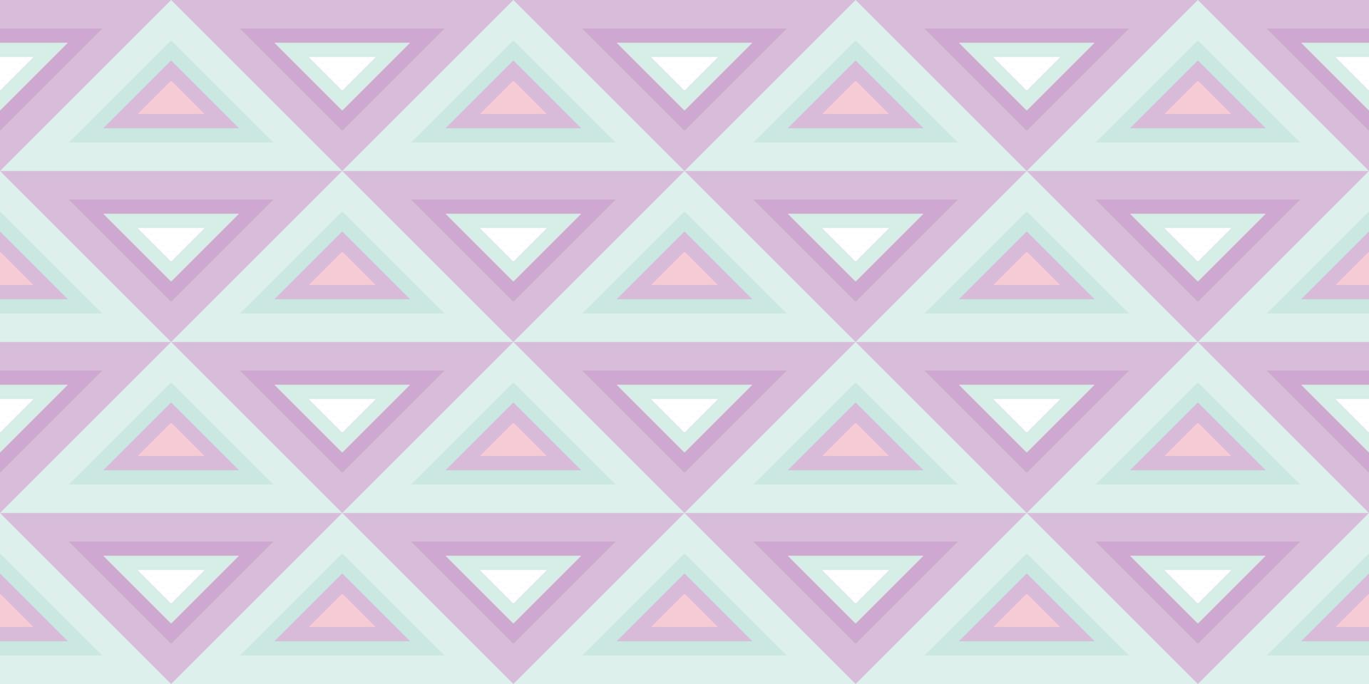 Triángulos de colores abstractos geométricos sin fisuras de fondo vector