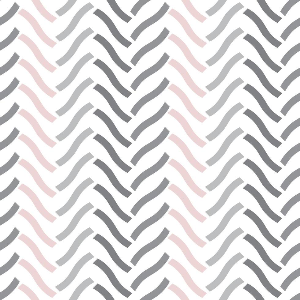 patrón de chevron vectorial, fondo abstracto geométrico gris y rosa vector