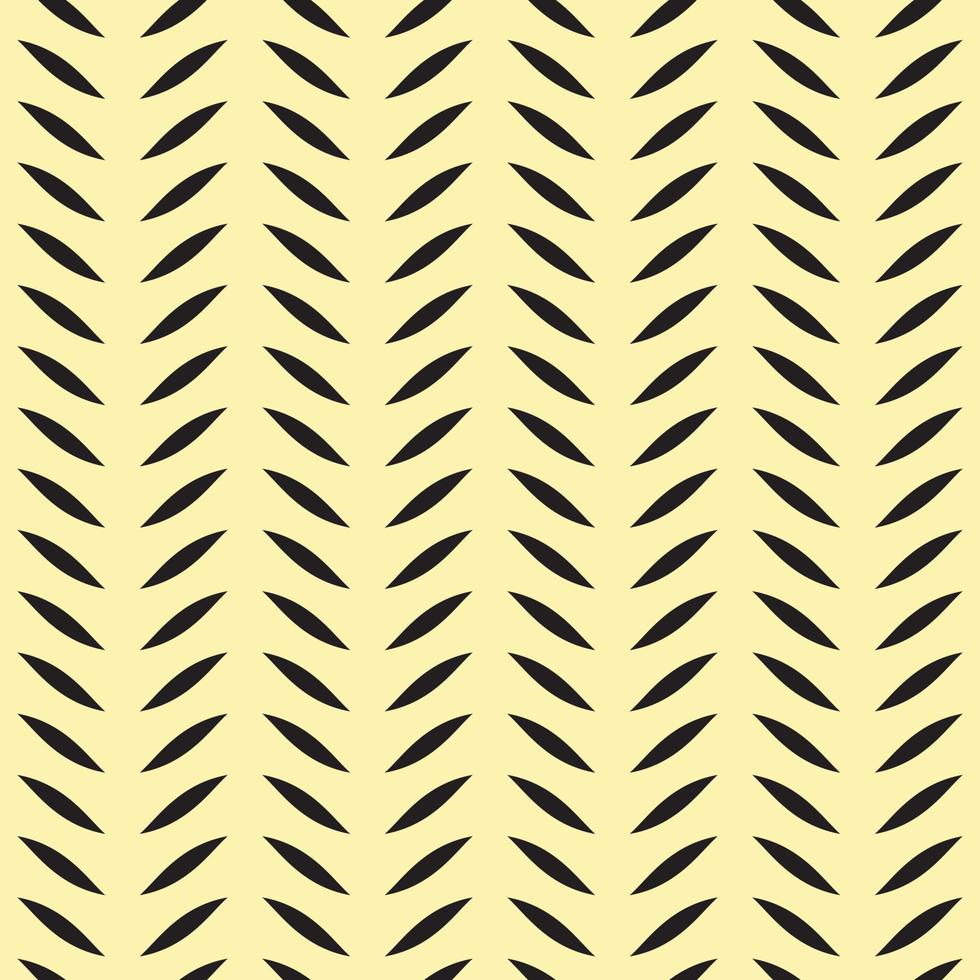 estampado amarillo y negro, patrón vectorial geométrico, fondo repetido abstracto vector