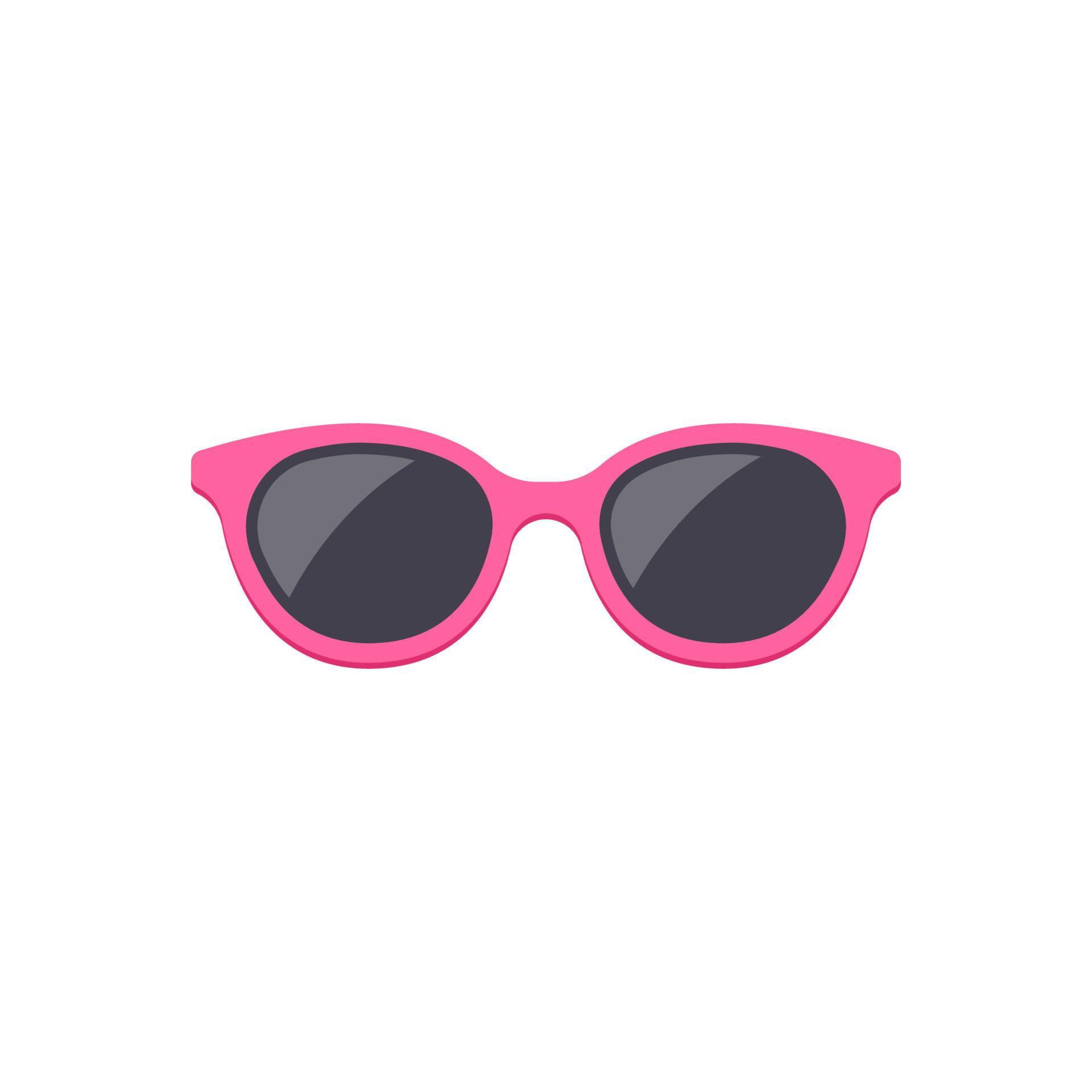 pink glasses vector isolated on white background 16182114 Vector Art at