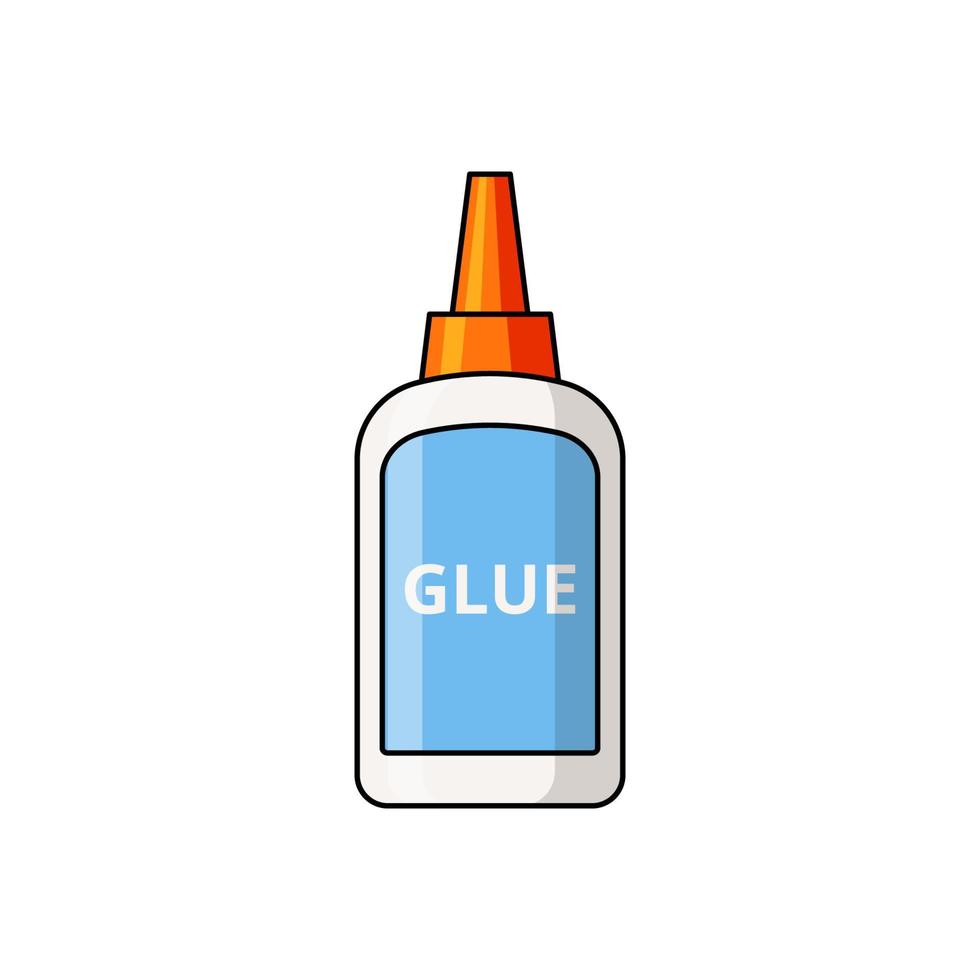 Glue Bottle vector icon isolated on white background 16182120 Vector