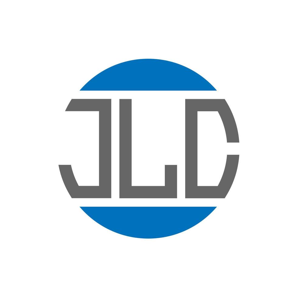 JLC letter logo design on white background. JLC creative initials