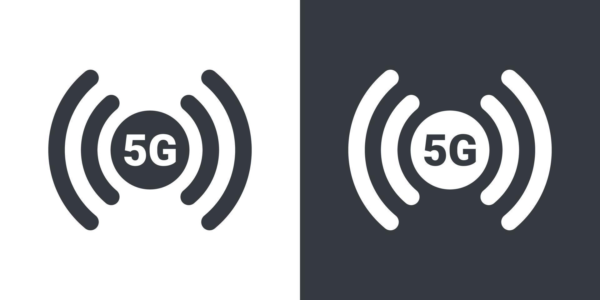 5G symbol. 5g icon. High speed internet. 5G signal icons. Vector illustration