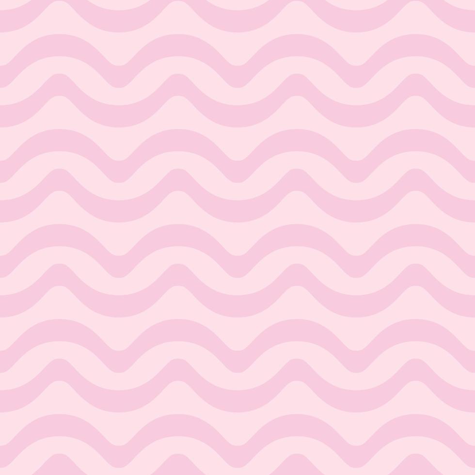 Pastel pink stripes, geometric vector pattern, abstract repeat background