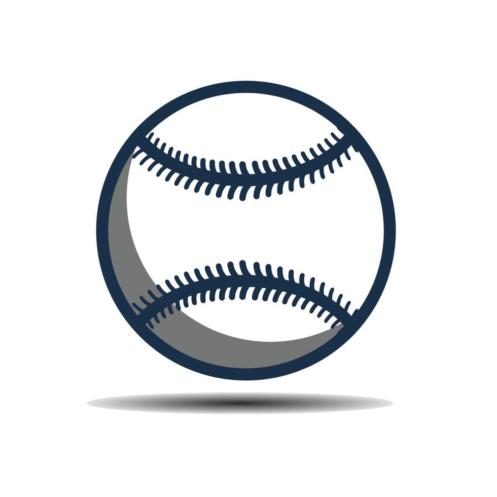 base ball ball vector design