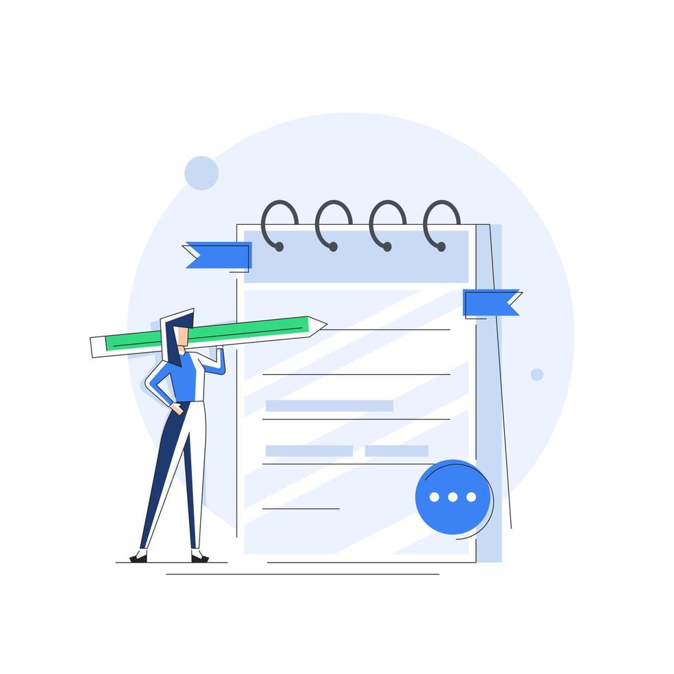 Characters planning work tasks,making schedule using calendar,Time management vector