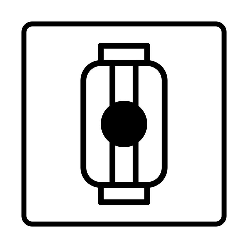 lantern dualtone Icon. Social media sign icons. Vector illustration isolated for graphic and web design.