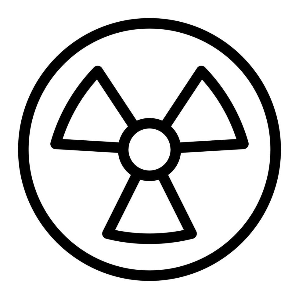 vector de ilustración nuclear e icono de logotipo icono de arma del ejército perfecto.