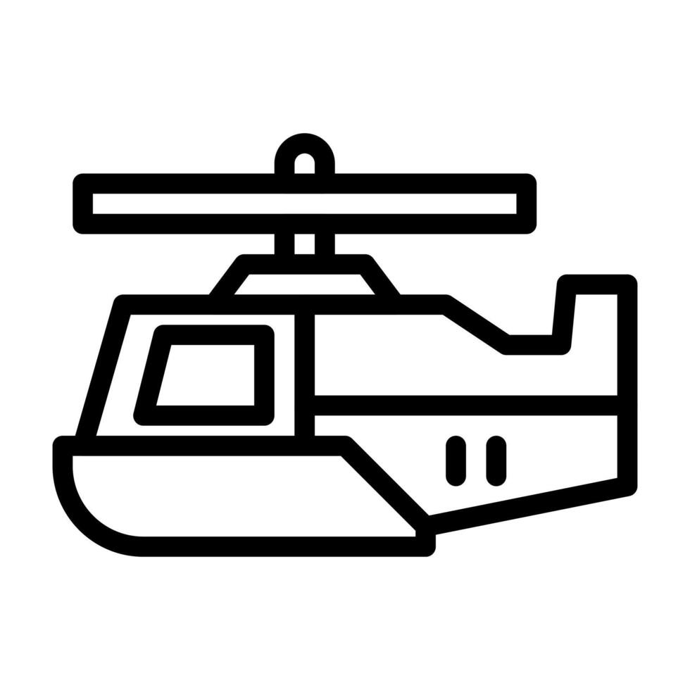 vector de ilustración de helicóptero y icono de logotipo icono de arma del ejército perfecto.