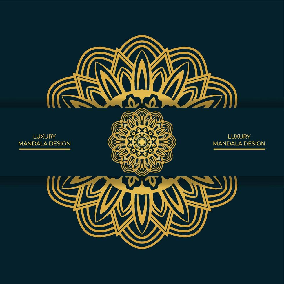 Abstract elegant Luxury mandala design free download vector