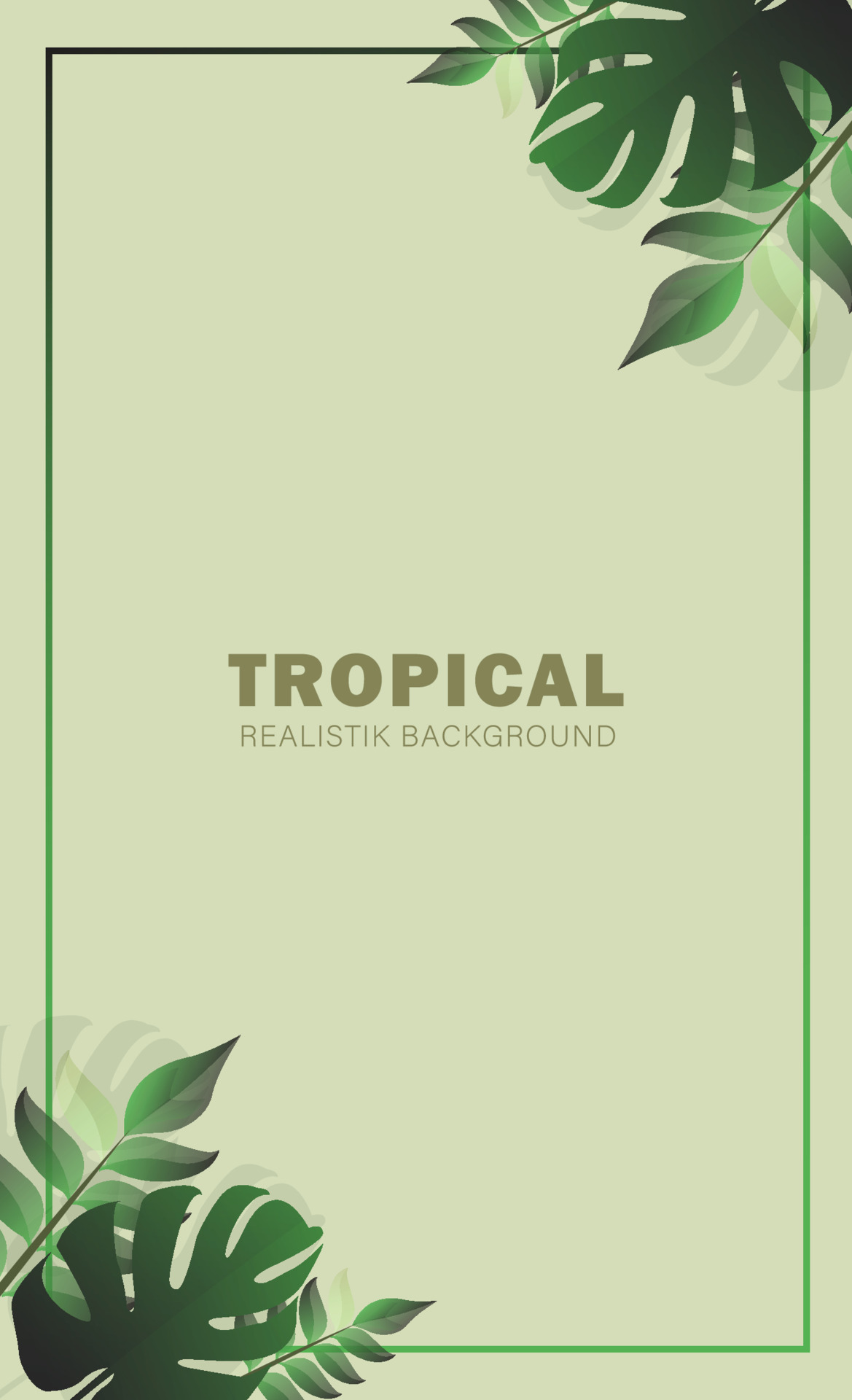 Futuristic summer portrait background, with tropical dau design, for  poster, invitation, business, social media needs. 16187383 Vector Art at  Vecteezy