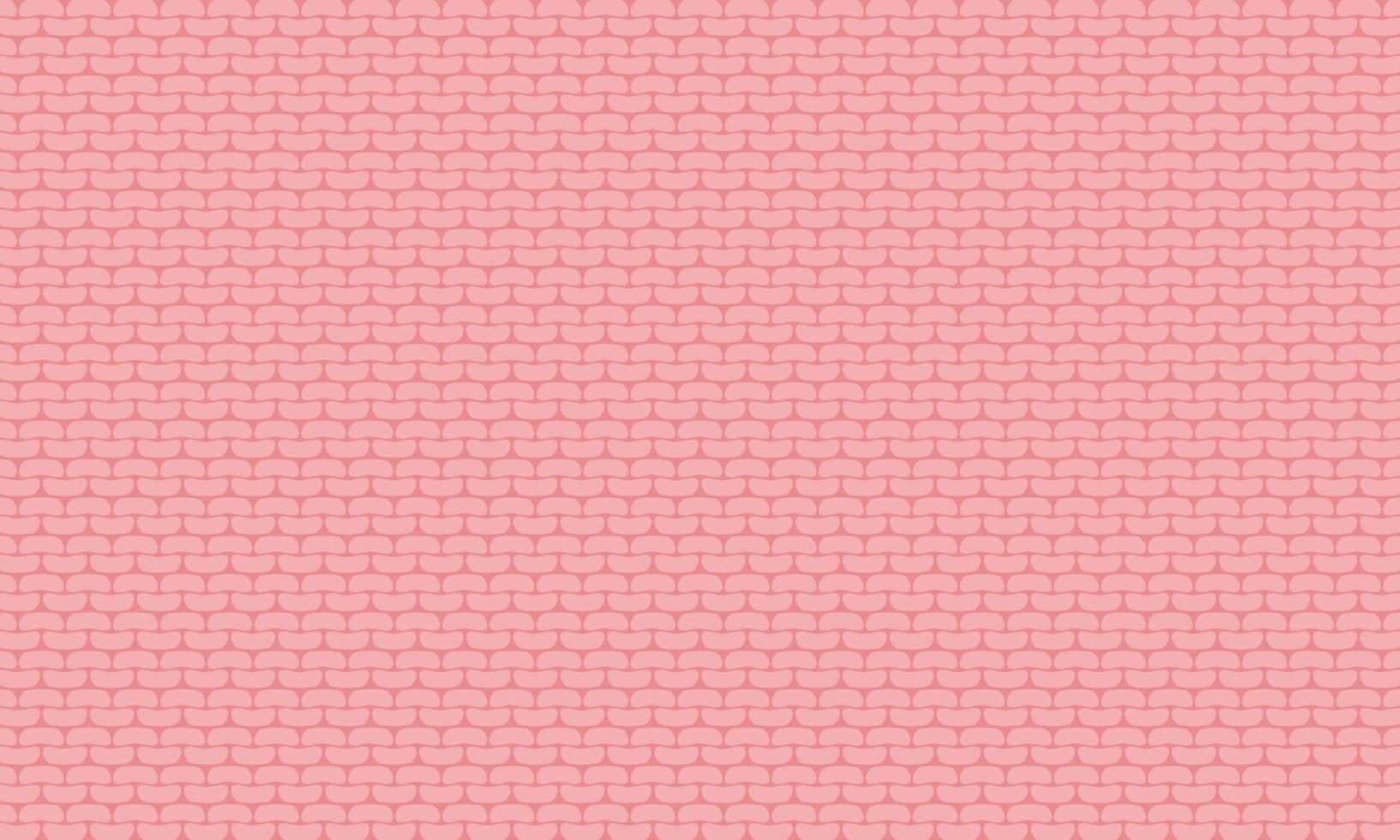 textura de tejido de punto. patrón de tejido rosa acogedor vector