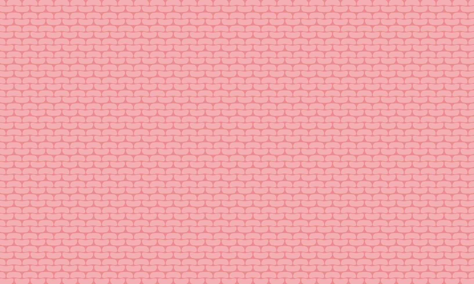 Texture of knitted fabric. Cozy pink knitting pattern vector
