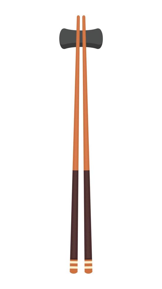 Chopsticks vector. chopsticks white background. wallpaper. free space for text. copy space. vector