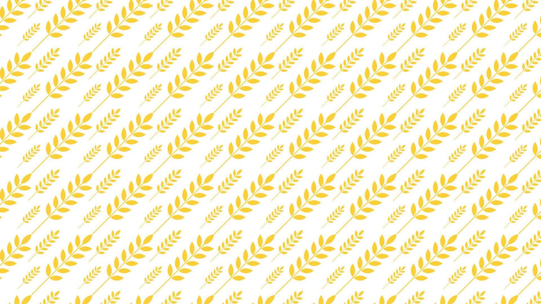 Wheat pattern wallpaper. oat symbol. free space for text. rice sign. Rice pattern wallpaper. vector