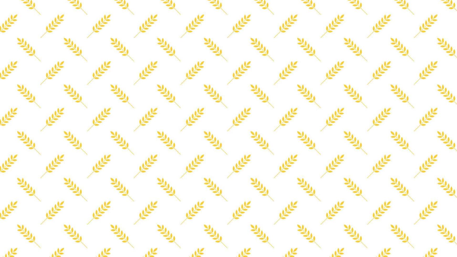 Wheat pattern wallpaper. oat symbol. free space for text. rice sign. Rice pattern wallpaper. vector