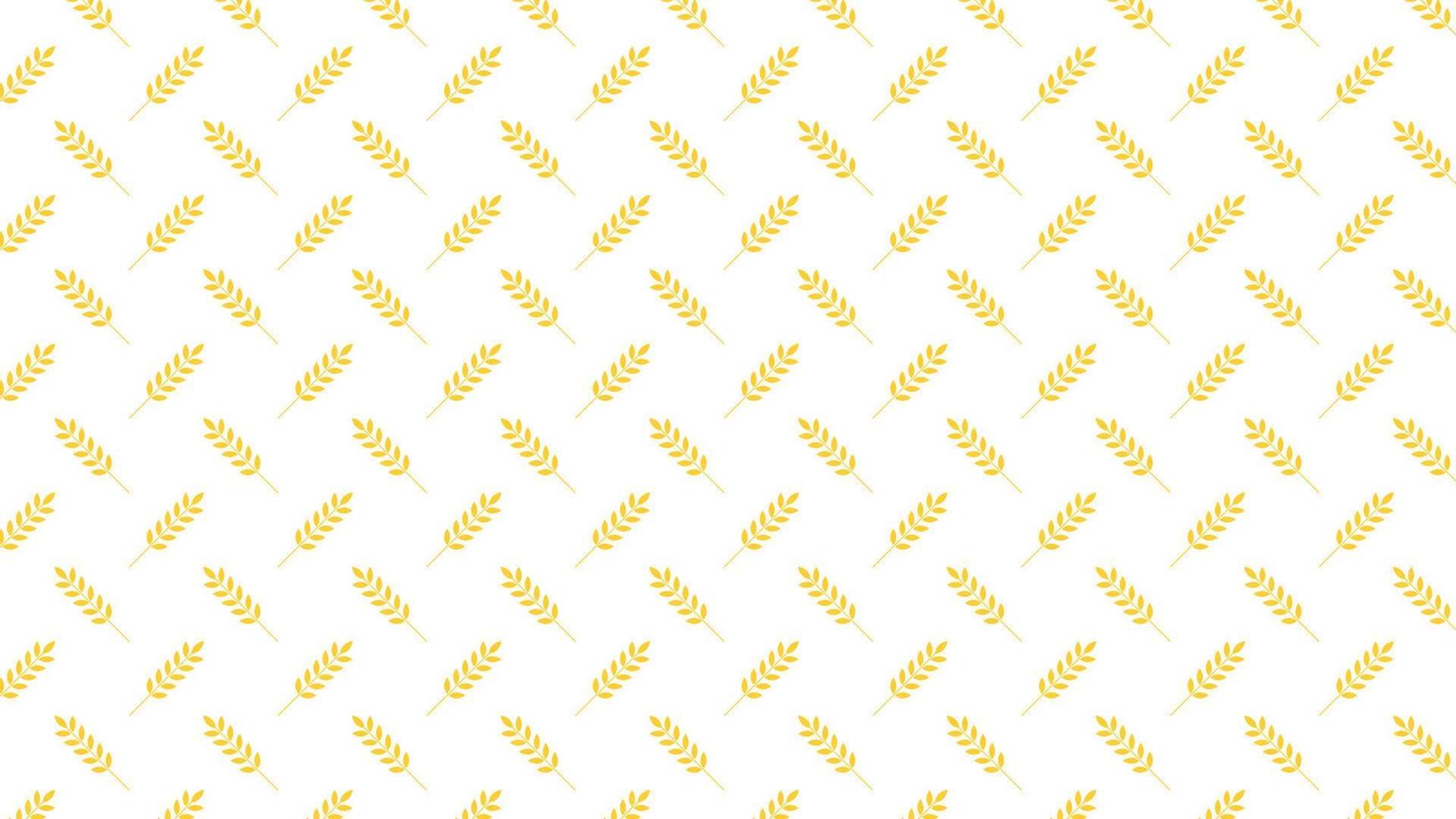 Wheat pattern wallpaper. oat symbol. free space for text. rice sign. Rice pattern wallpaper. vector