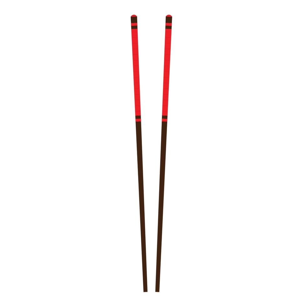 Chopsticks vector. chopsticks white background. wallpaper. free space for text. copy space. vector