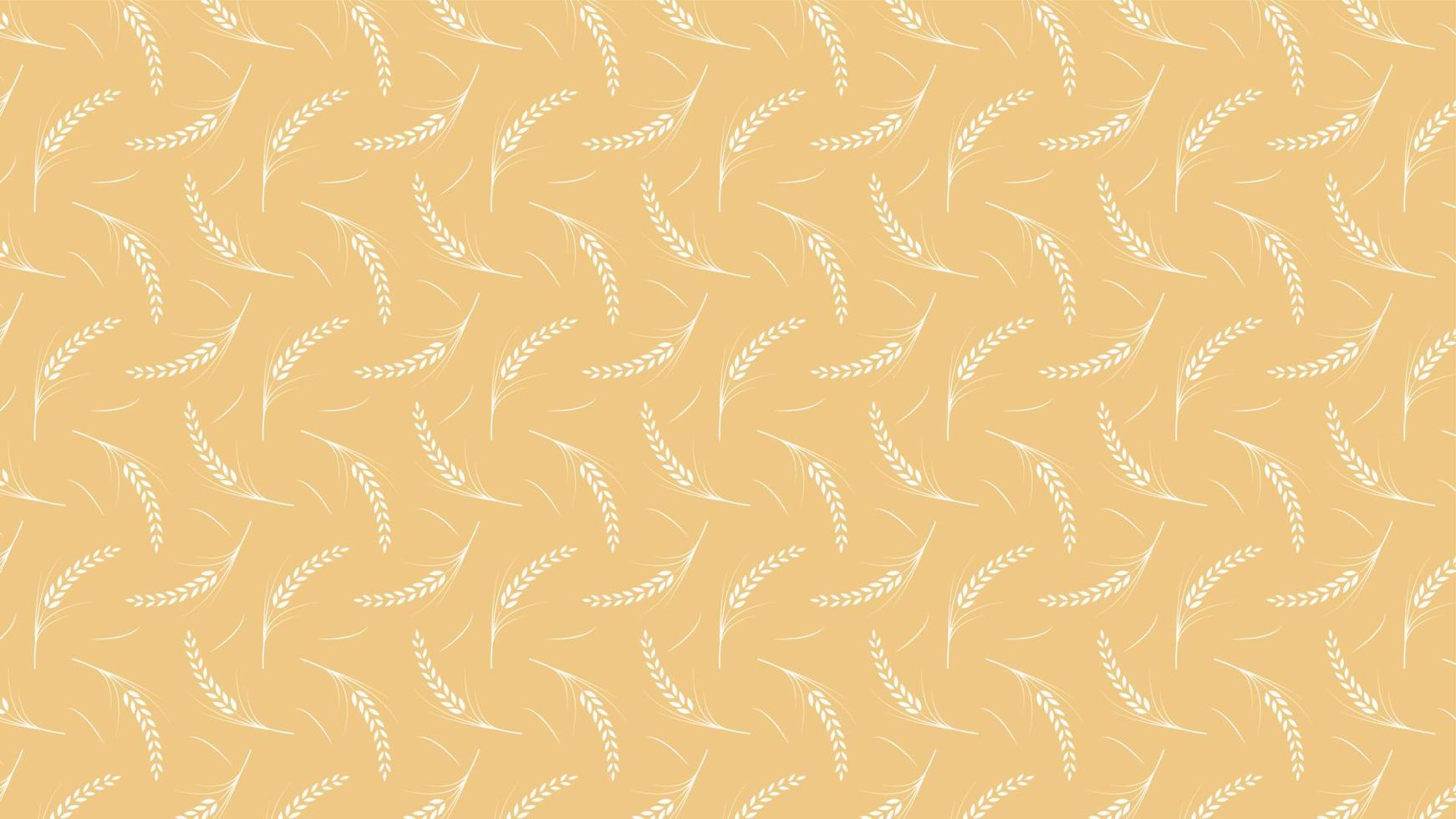 Wheat pattern wallpaper. oat symbol. free space for text. rice sign. Rice pattern wallpaper. vector