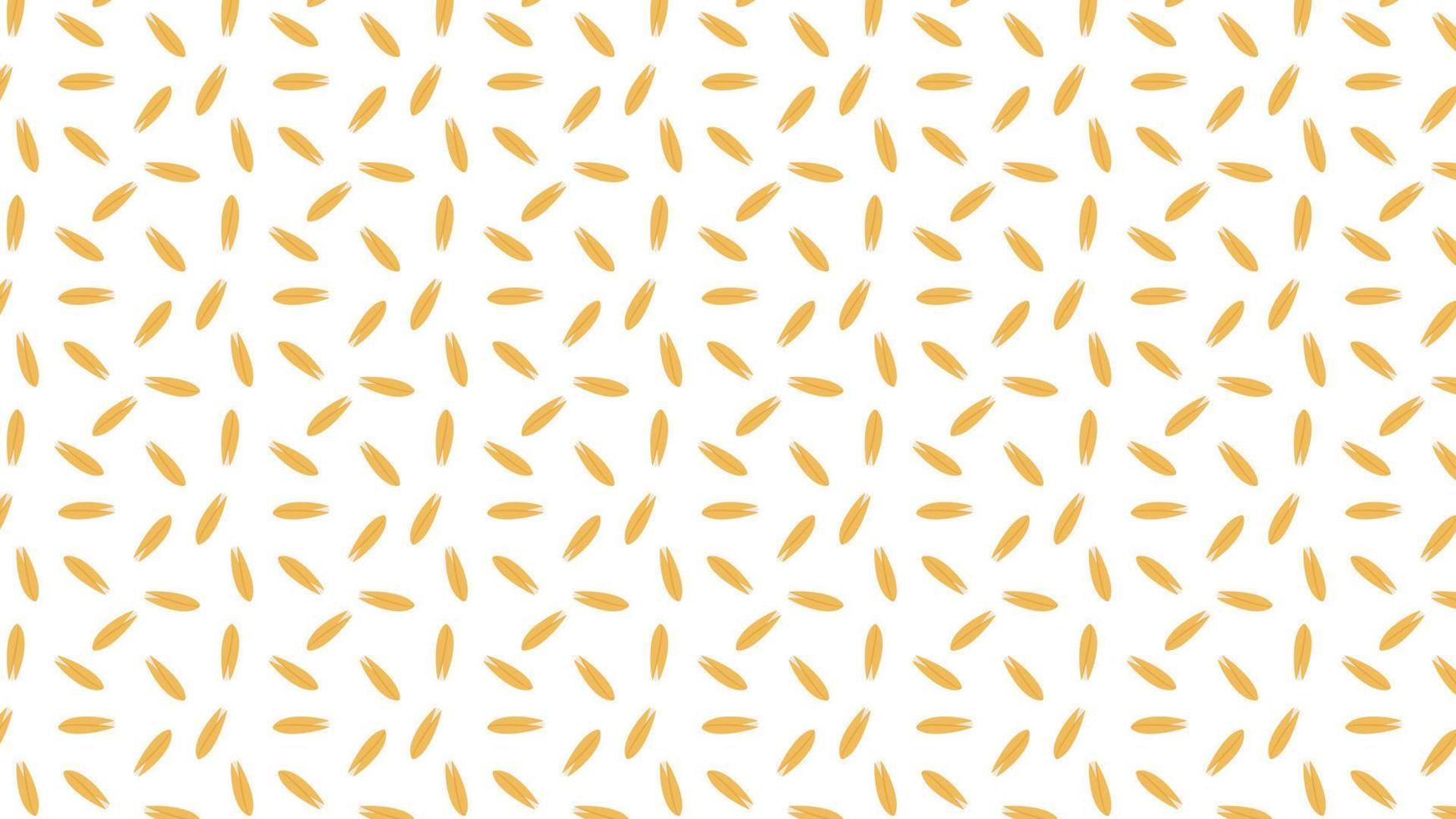 Rice pattern wallpaper. rice vector. free space for text. copy space. paddy pattern. vector