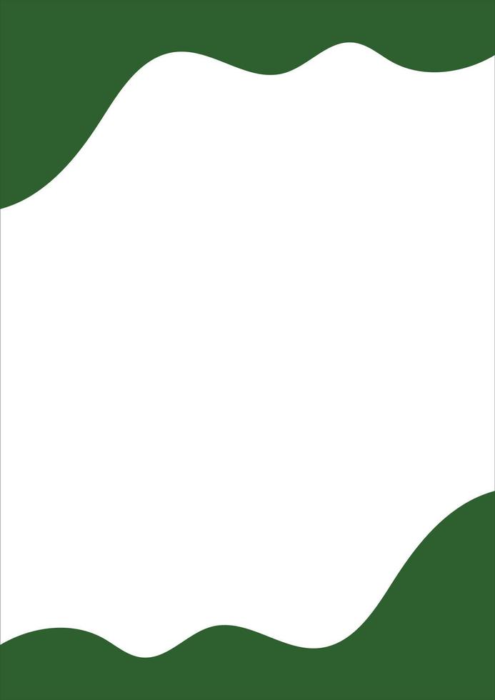 A4 Layout Template vector