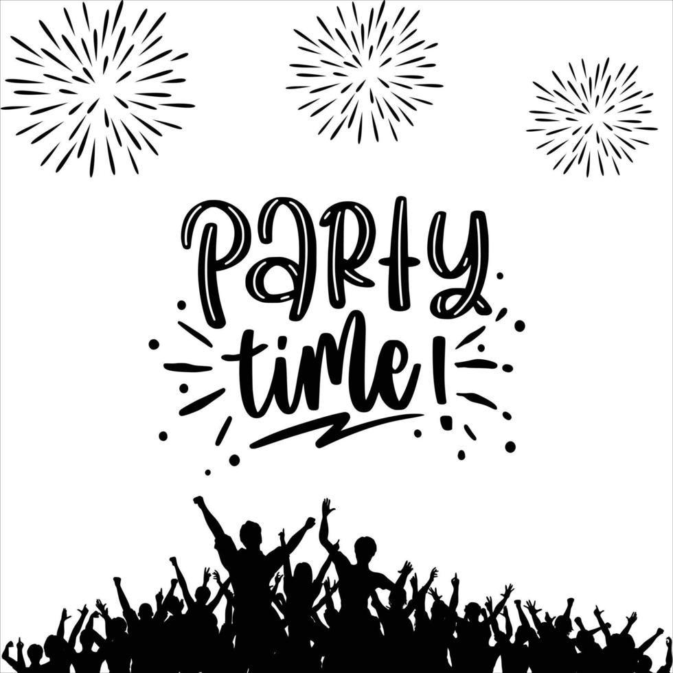 Party time celbration vector