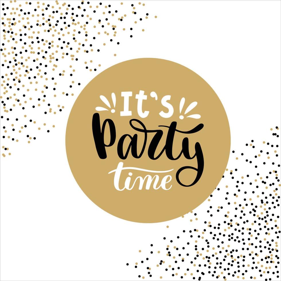 Party time celbration vector