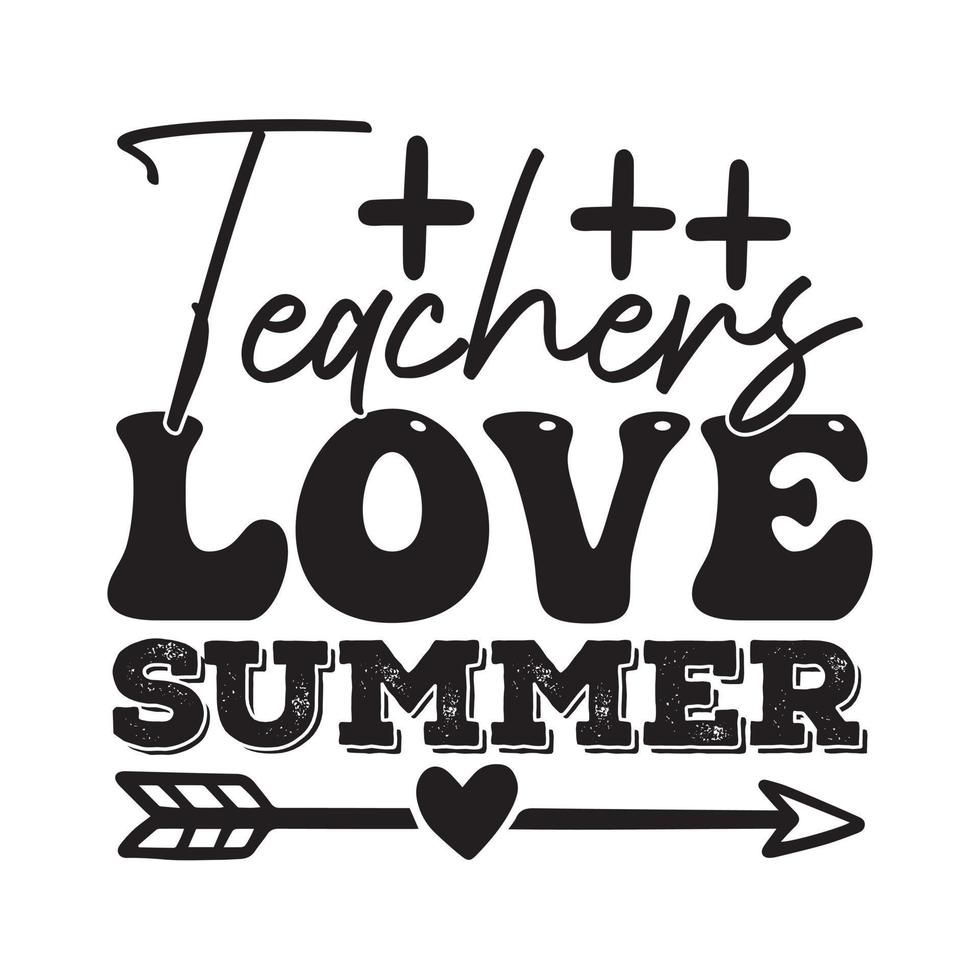 Teacher SVG T-Shirt Design, Vector file.