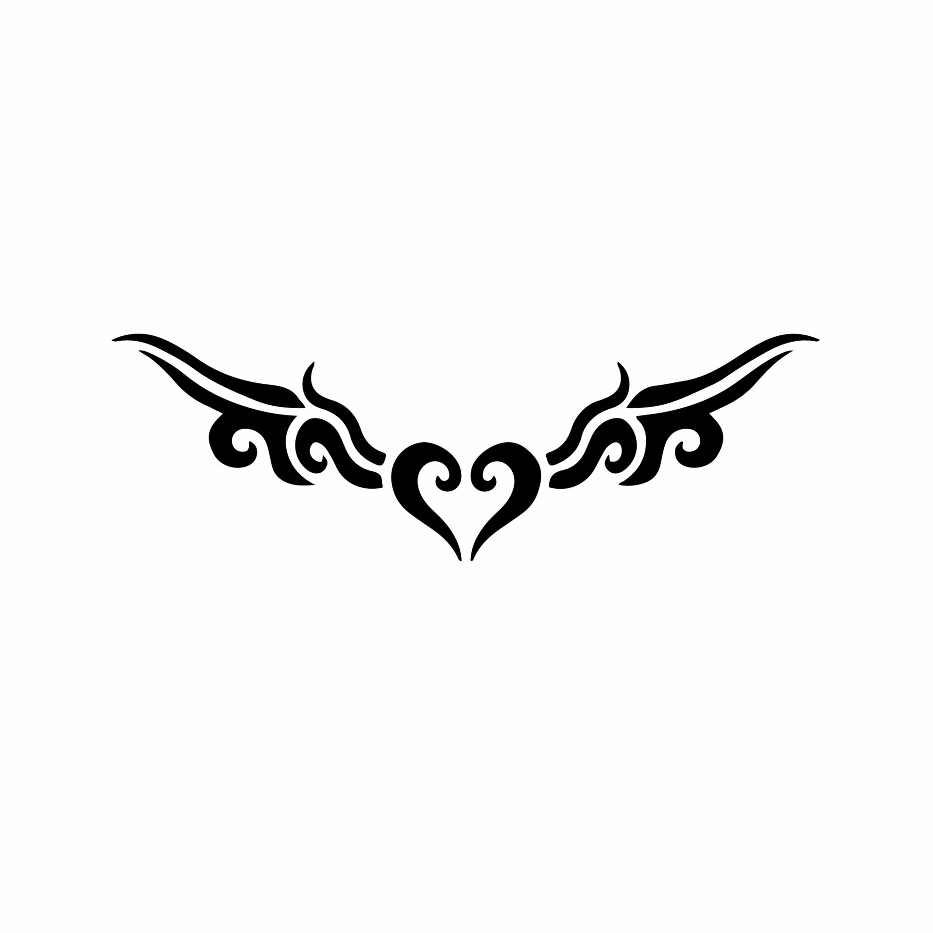 120 Tribal Tattoo For Love Silhouettes Stock Photos Pictures   RoyaltyFree Images  iStock