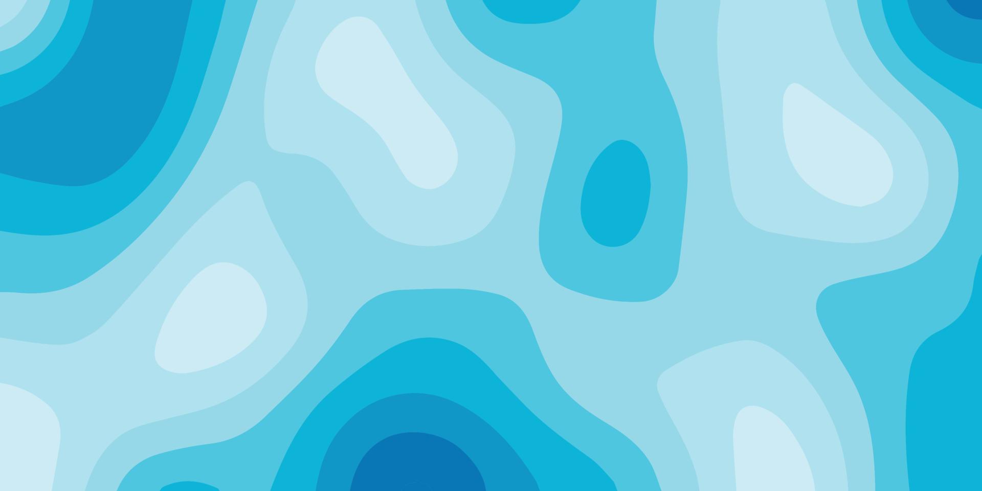Abstract Luxury blue paper cut background, Soft smooth lines curving abstract blue paper cut banner. abstract curve line blue background. blue waves decorative papercut design, vector, illustration vector