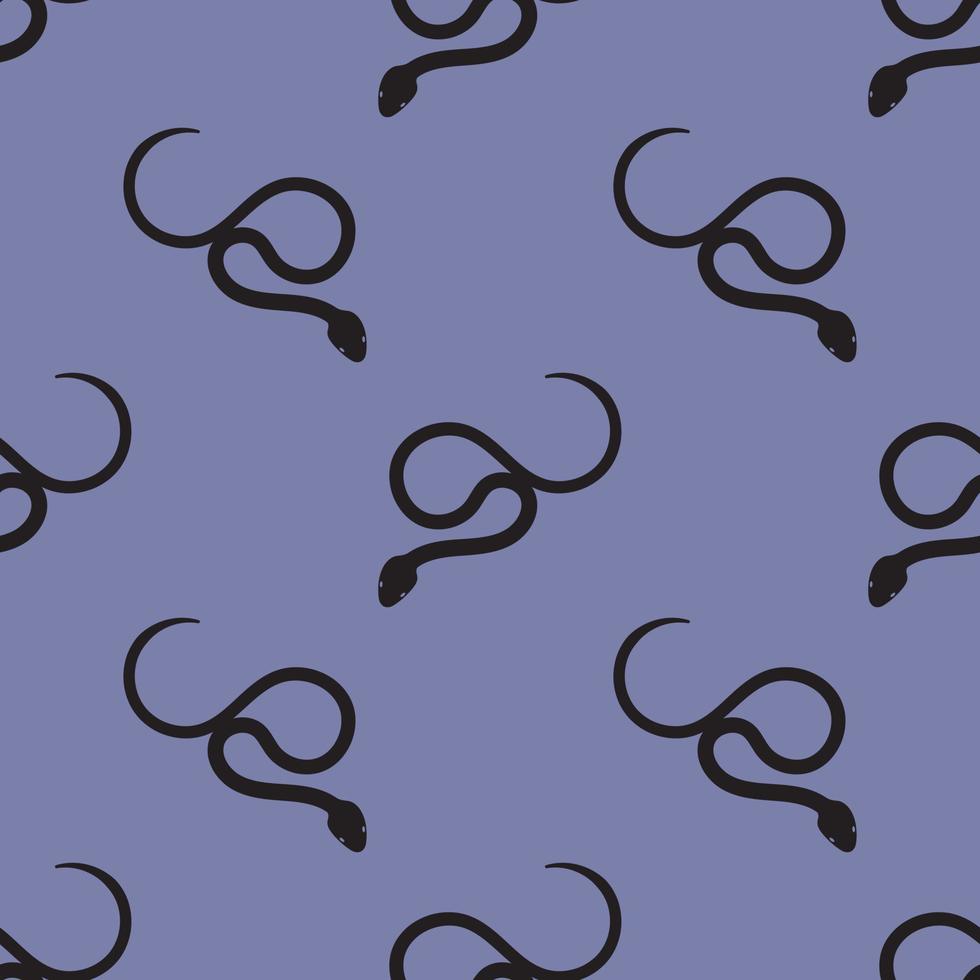 Sneak seamless repeat pattern design vector
