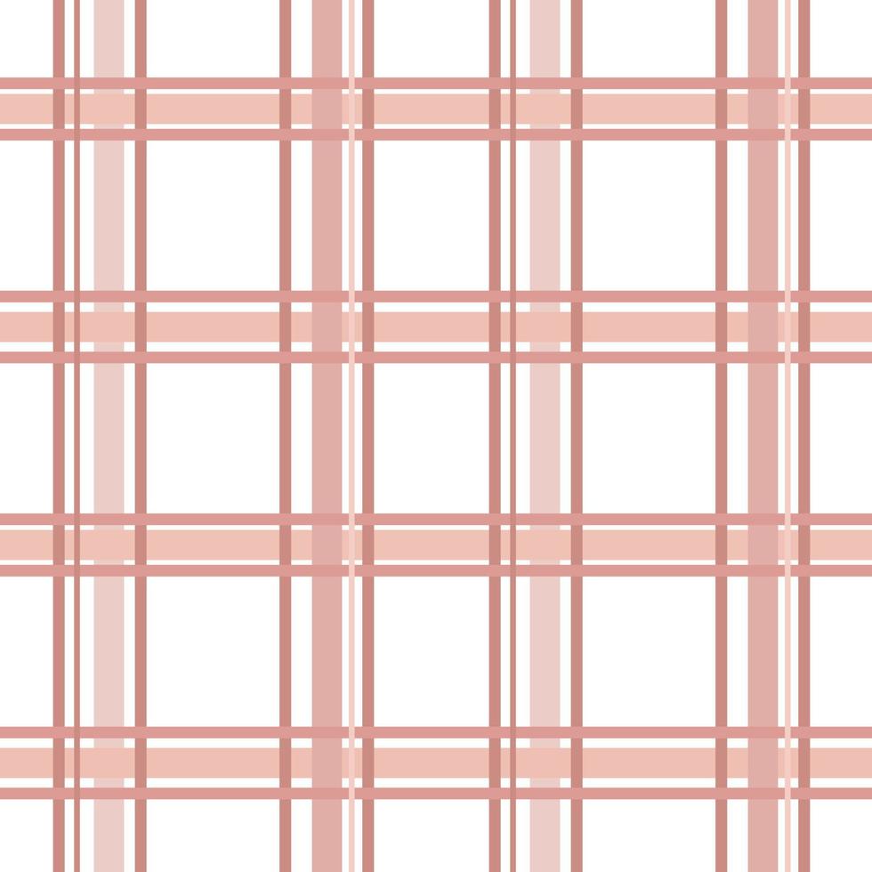 Brown checkered pattern, crossing lines seamless vector repeat background, plaid