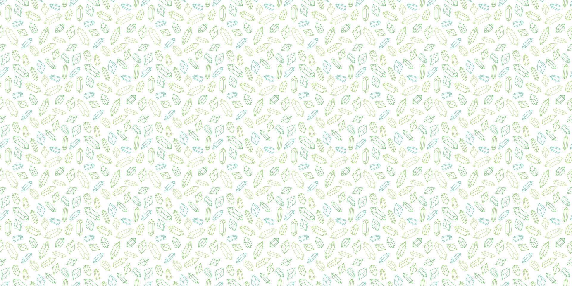 Seamless crystal repeat pattern vector background
