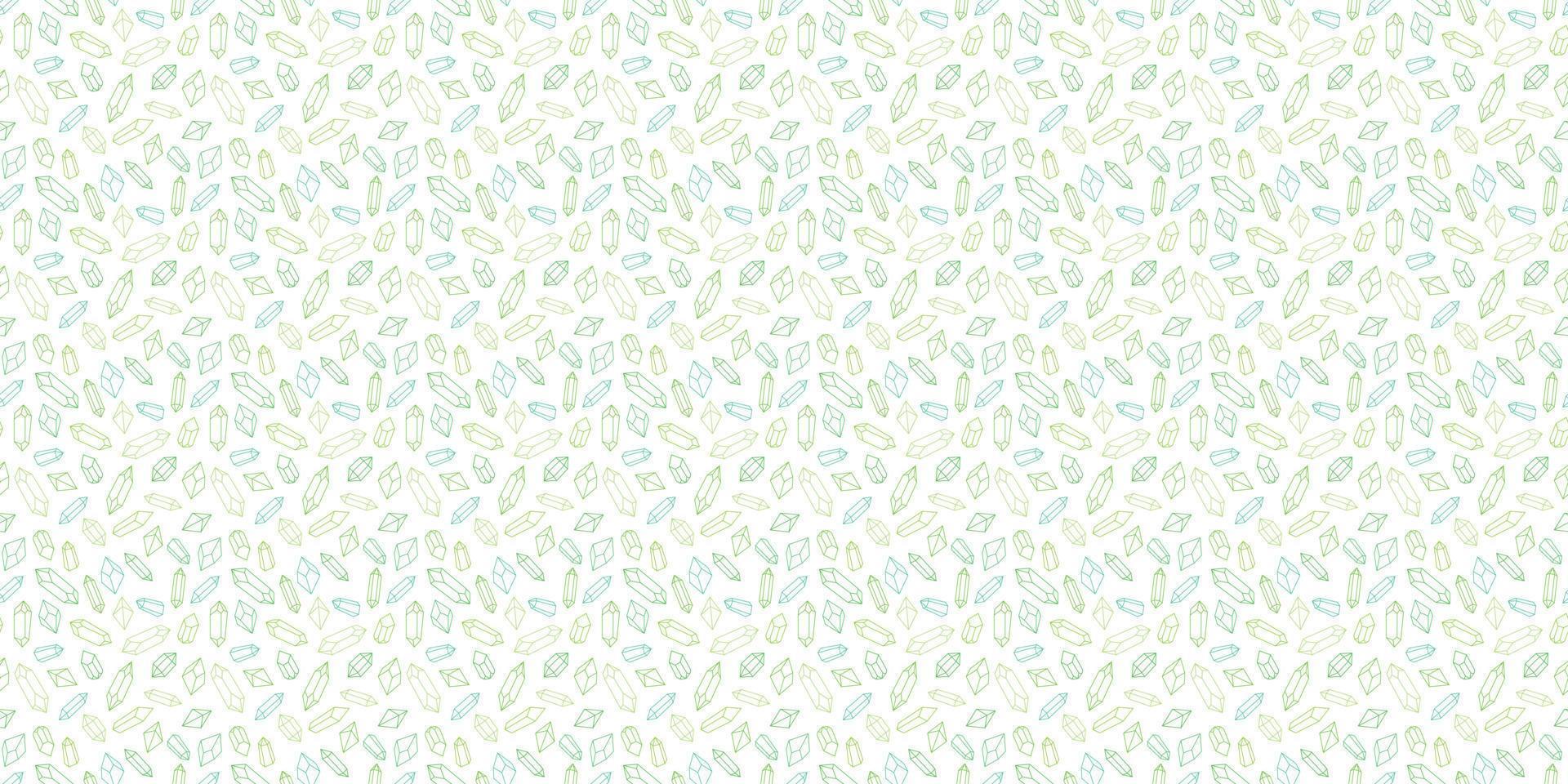 Seamless crystal repeat pattern vector background