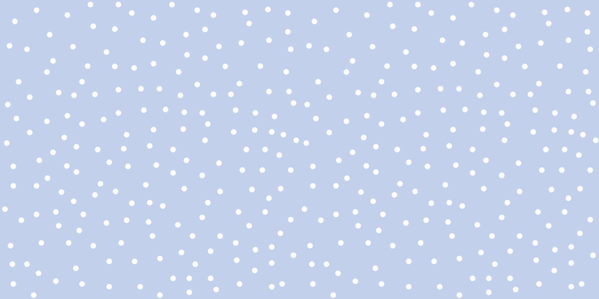 Pastel blue abstract pattern, random dots vector background,