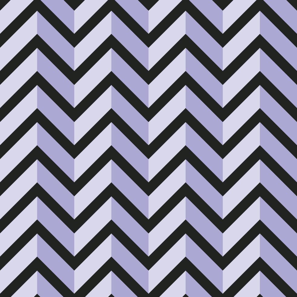 Geometric chevron vector pattern, black and purple abstract background