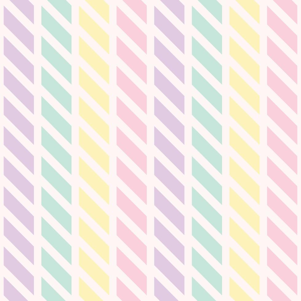 Geometric vector pattern, pastel abstract background,