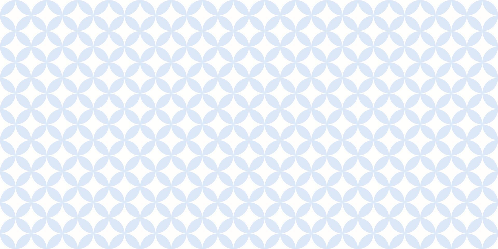 Geometric blue and white seamless repeat pattern background vector