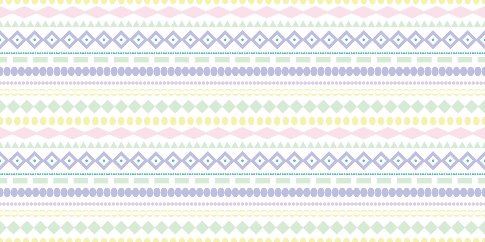 Colorful stripe seamless repeat pattern background. vector