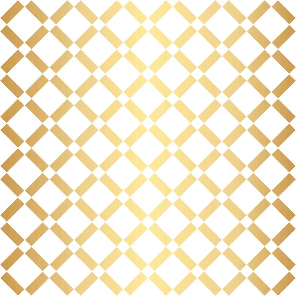 Geometric gold seamless repeat pattern background, gold and white wallpaper. vector